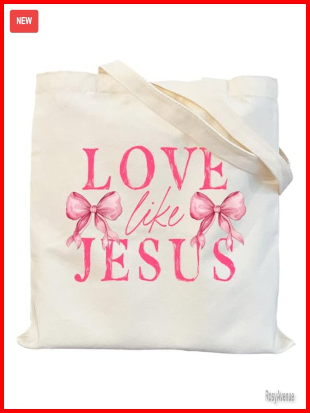 Canvas Tote Bag for Women Faith Christian Quotes Floral Bible Tote